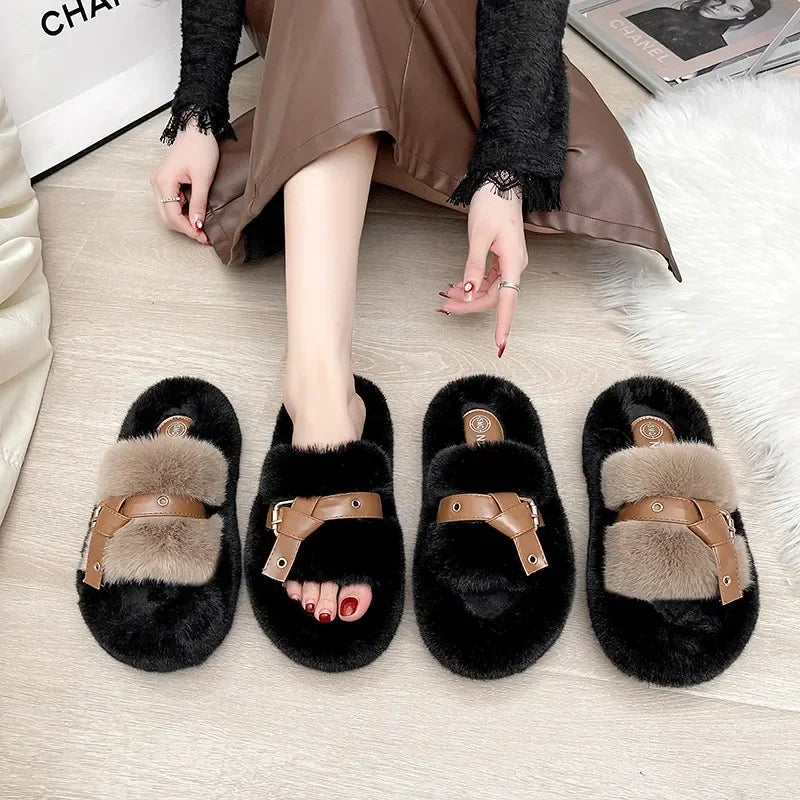 Eliza™ | Fluffy Slippers