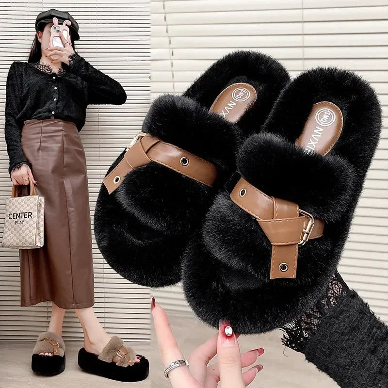 Eliza™ | Fluffy Slippers