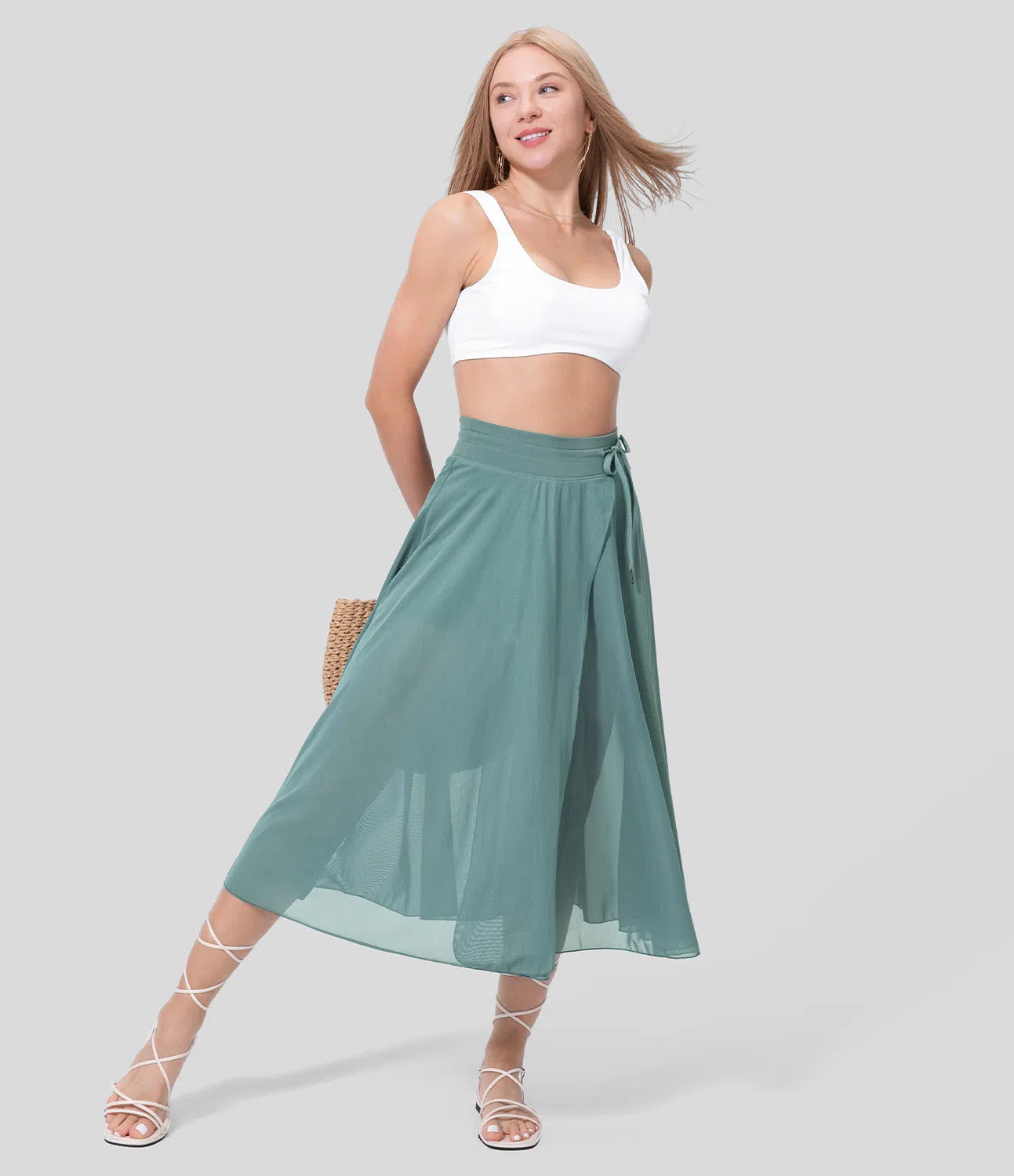 Rok 2-in-1 hoge taille - Dames