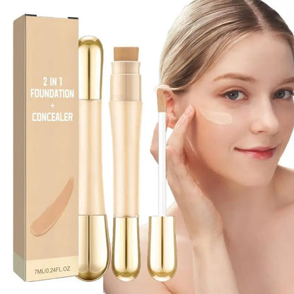 2 in 1 - Foundation + Anti-Rimpel Concealer