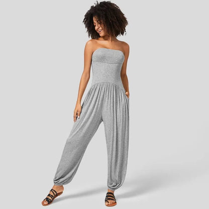 Jumpsuit strapless - Dames