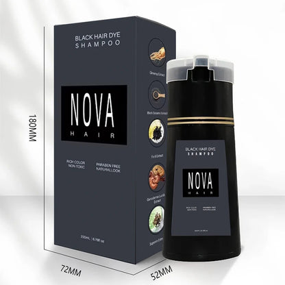 Nova - 3 in 1 Hair Dye Shampoo