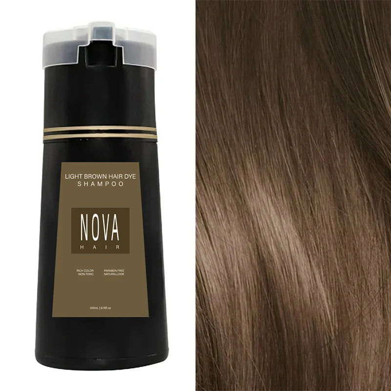 Nova - 3 in 1 Hair Dye Shampoo