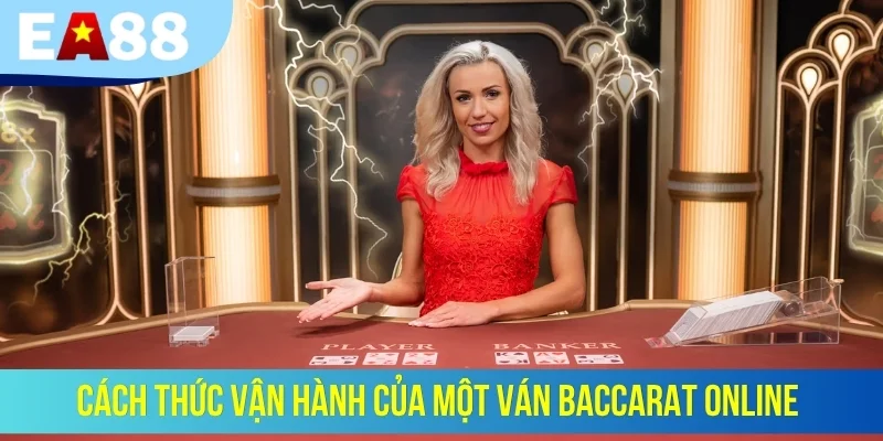 Cách thức vận hành của một ván Baccarat online
